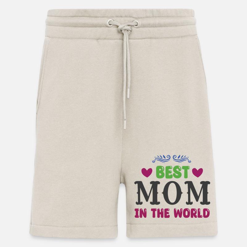 Beste Mama der Welt - Shorts - made by SPREAD - WARM CLAY