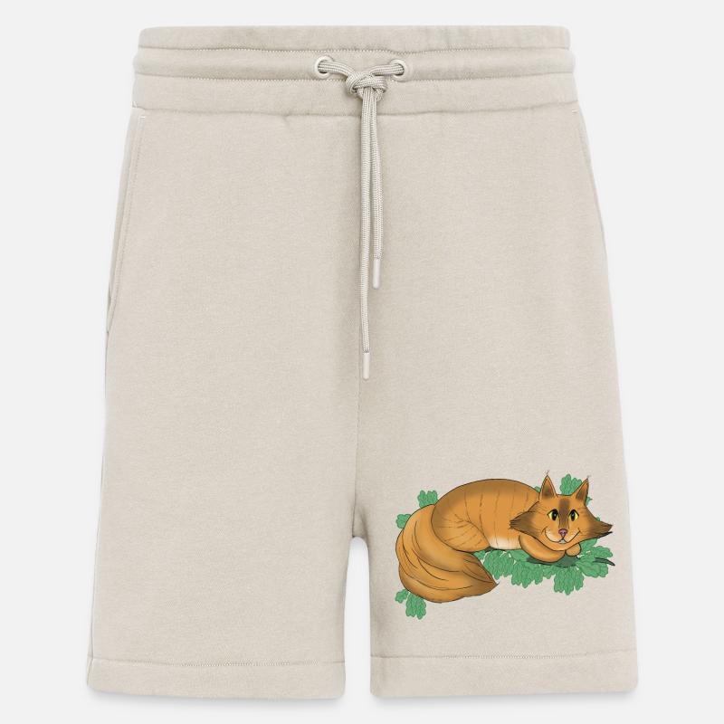 Fantasy Cheshire Grin - Shorts - made by SPREAD - WARM CLAY