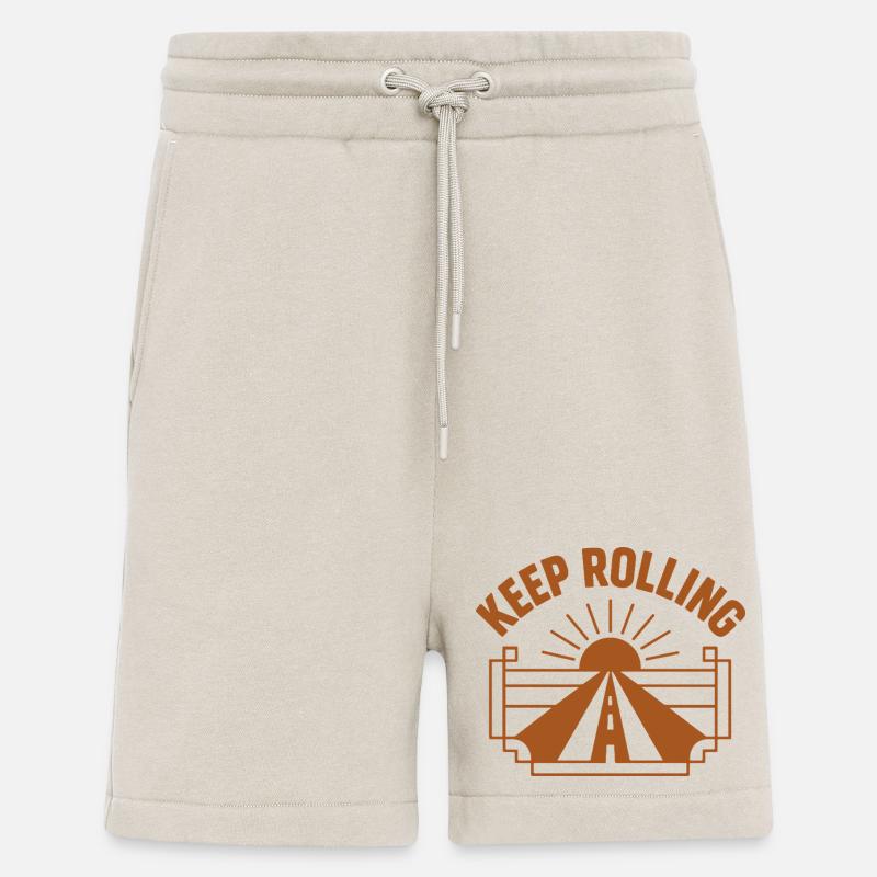 Keep Rolling - Shorts - made by SPREAD - WARM CLAY
