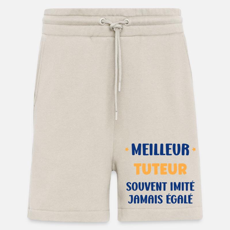 Best imitated tutor ever - Shorts - made by SPREAD - WARM CLAY