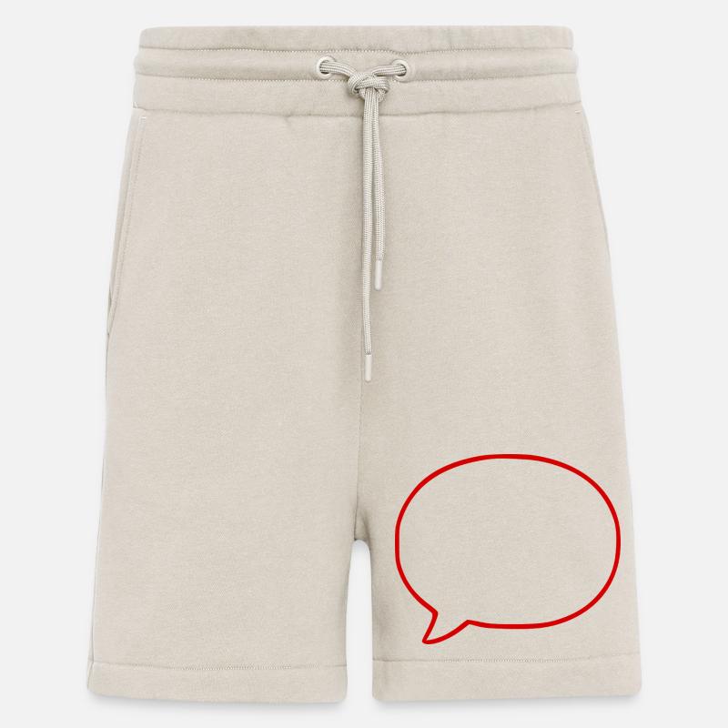 Personalize your own speech bubble comic - Shorts - made by SPREAD - WARM CLAY