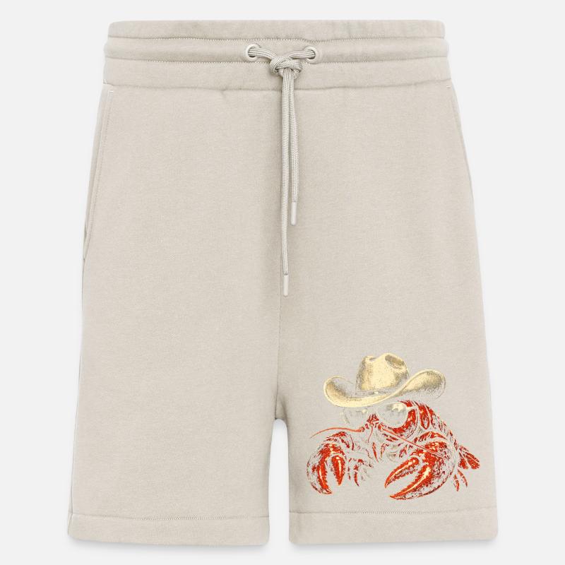 Crawfish Cowboy Cajun Seafood Crawfish Cowbo - Shorts - made by SPREAD - WARM CLAY
