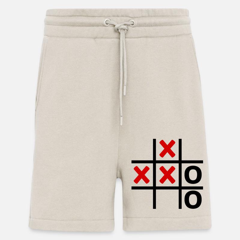 TIC TAC TOE Field Retro - Short bio décontracté fabriqué en UE - WARM CLAY
