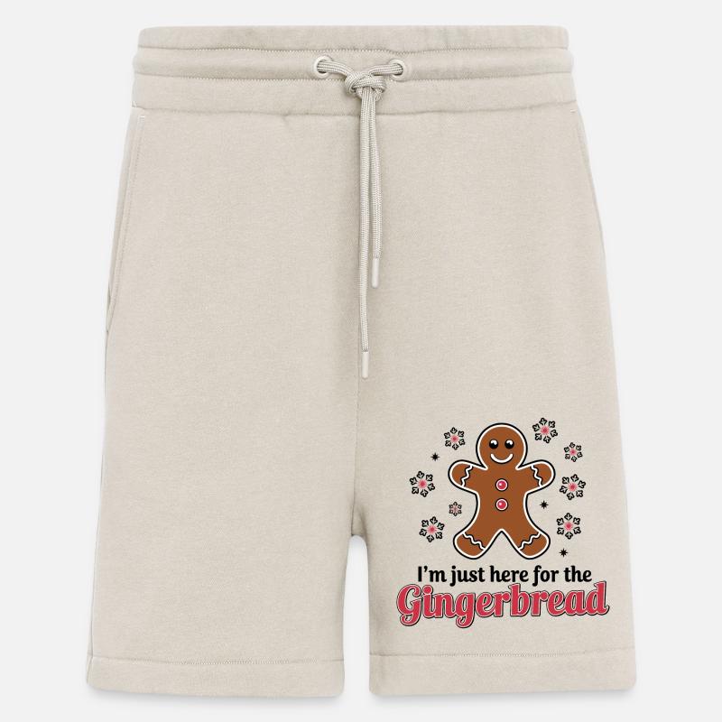 Gingerbread Lebkuchenmann Weihnachten - Shorts - made by SPREAD - WARM CLAY