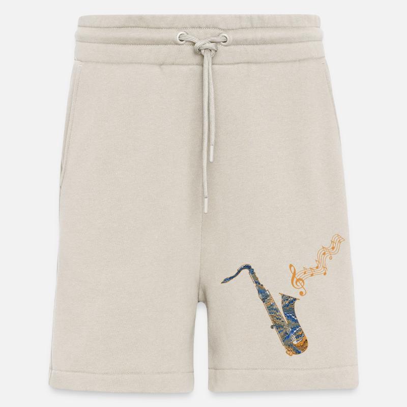 saxophon ebru 50 - Shorts - made by SPREAD - WARM CLAY