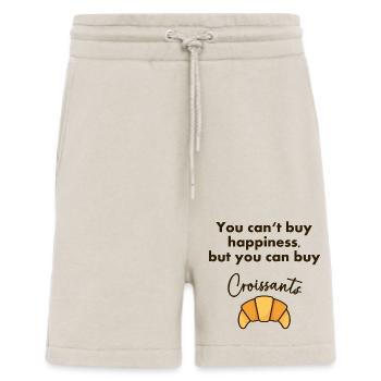 YOU CAN BUY CROISSANTS - Shorts - made by SPREAD - WARM CLAY - Front