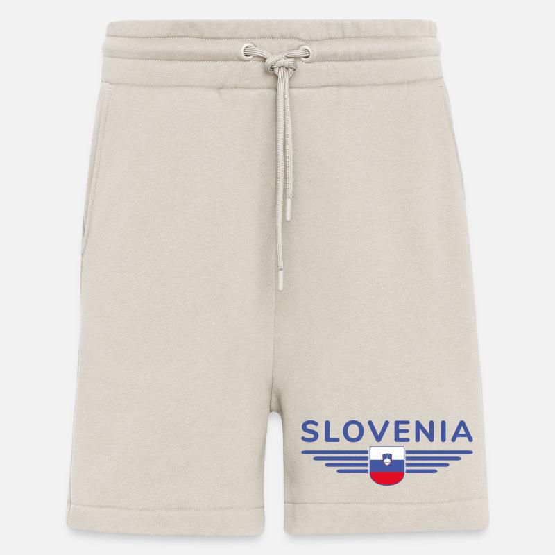 Stylish Slovenia design - Shorts - made by SPREAD - WARM CLAY