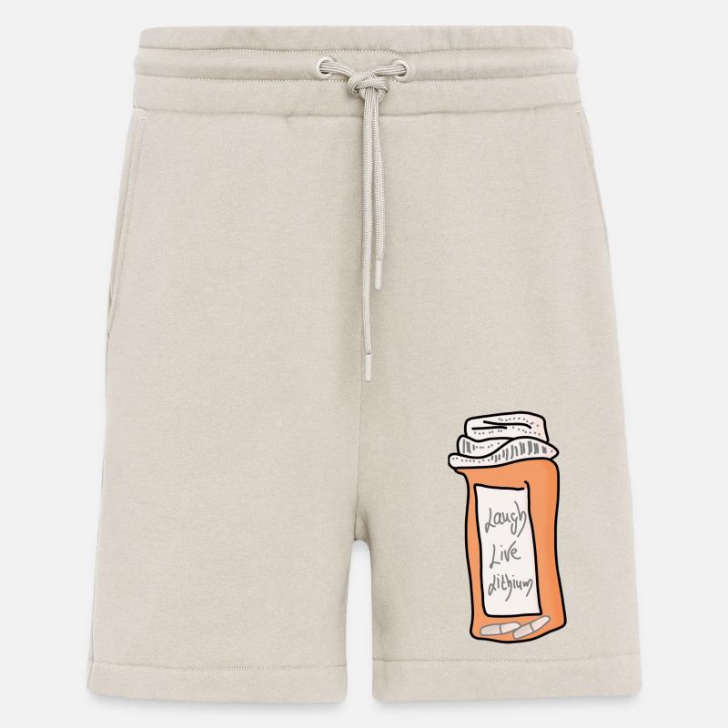 Lachen, Leben, Lithium - Shorts - made by SPREAD - WARM CLAY