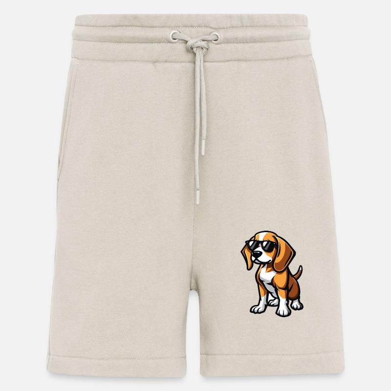 Beagle Hunde Cool Comic - Shorts - made by SPREAD - WARM CLAY