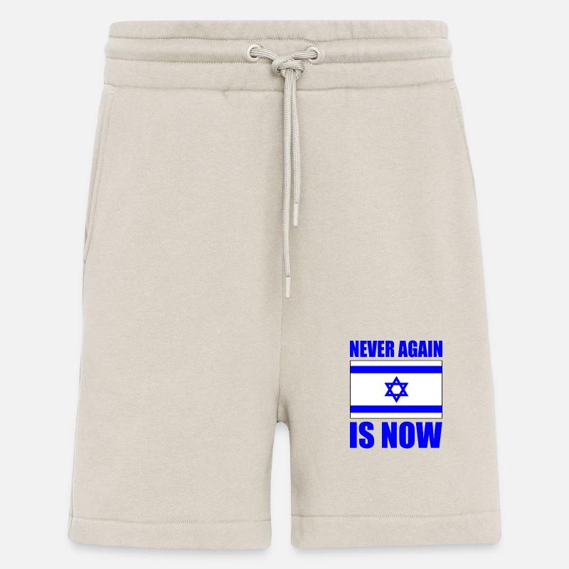 Never again is now - Short bio décontracté fabriqué en UE - WARM CLAY