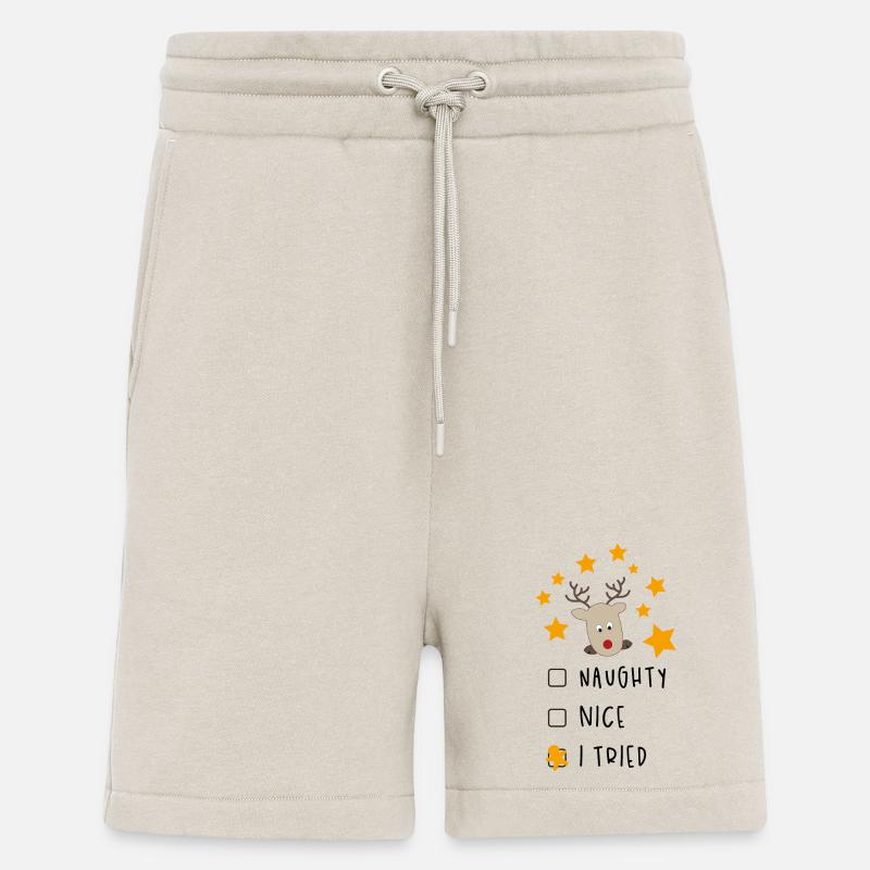 Noël - Short bio décontracté fabriqué en UE - WARM CLAY