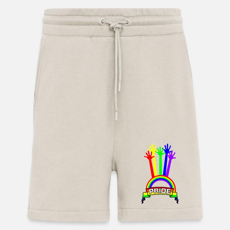Pride Hände Regenbogen - Shorts - made by SPREAD - WARM CLAY
