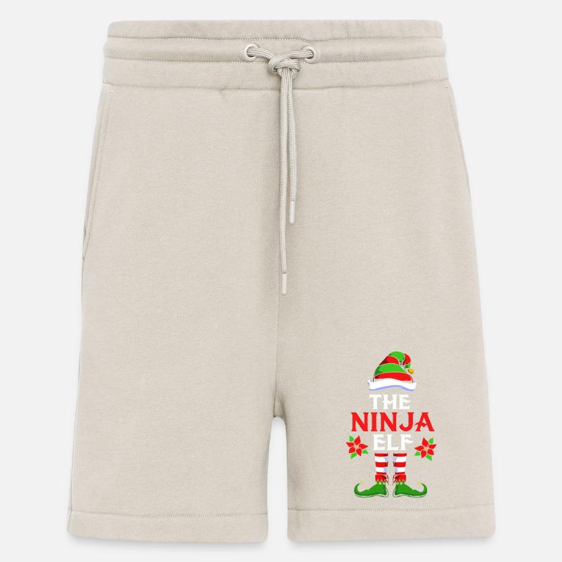 Elf Elf Christmas Gift Ninja - Shorts - made by SPREAD - WARM CLAY
