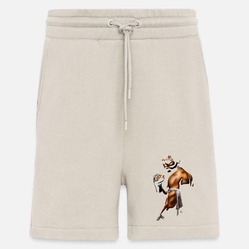 Kampfgeist Boxer Illustration - Shorts - made by SPREAD - WARM CLAY