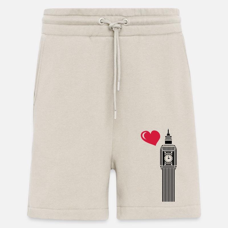 Big Ben, mon amour - Short bio décontracté fabriqué en UE - WARM CLAY