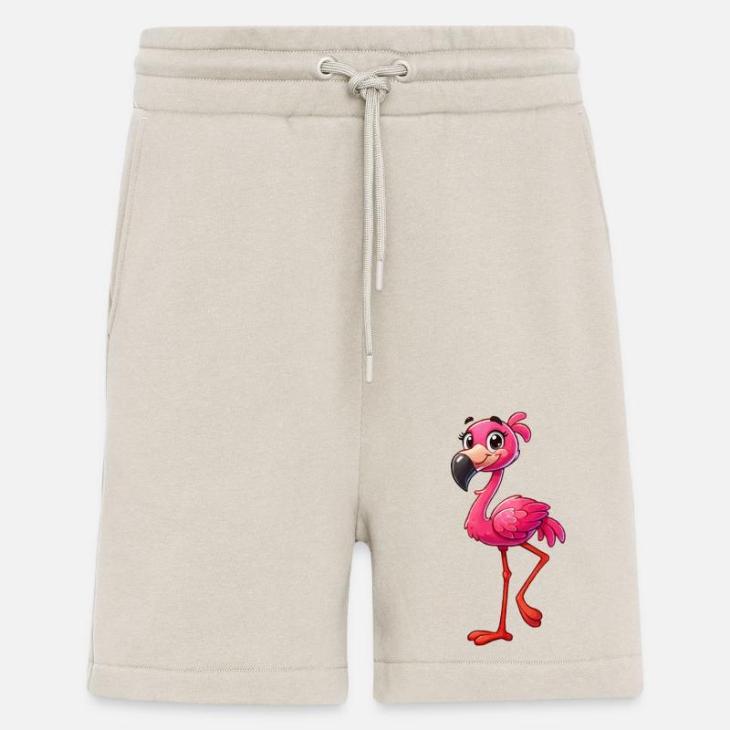 Flamant - Short bio décontracté fabriqué en UE - WARM CLAY