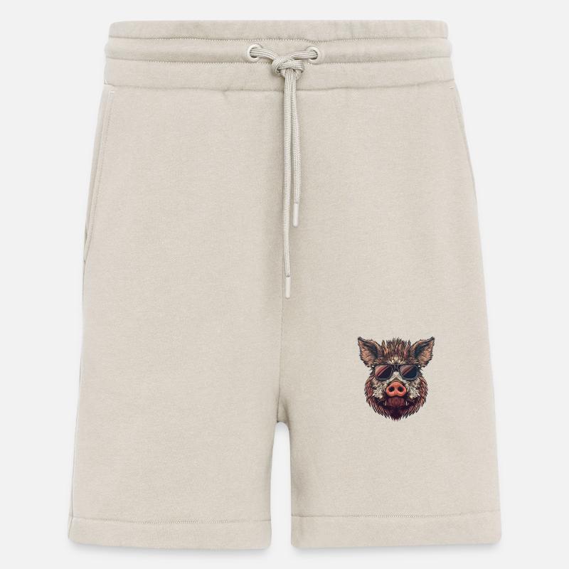 Wildschwein Sonnebrille - Shorts - made by SPREAD - WARM CLAY