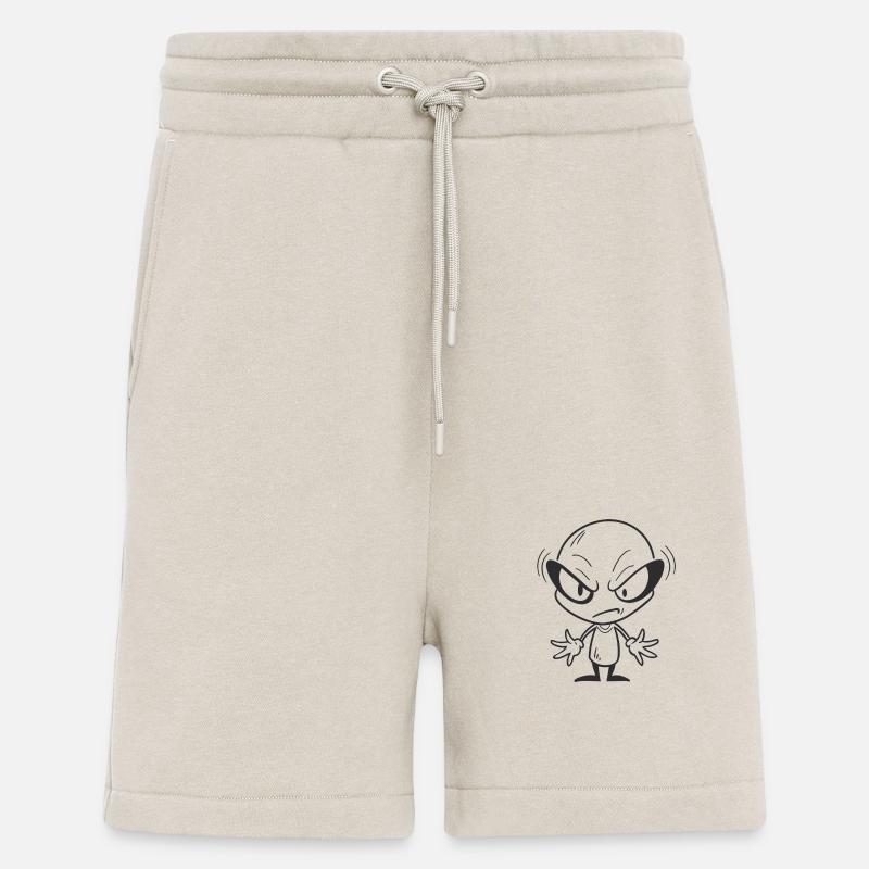 Mürrischer Alien - Shorts - made by SPREAD - WARM CLAY