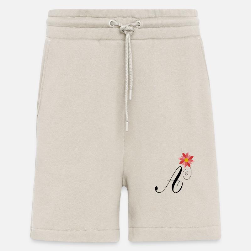 A. ALPHABET. LIEBE - Shorts - made by SPREAD - WARM CLAY