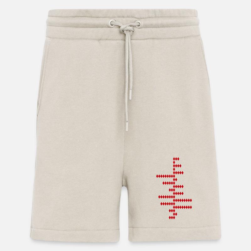 PI - Be Irrational - Short bio décontracté fabriqué en UE - WARM CLAY