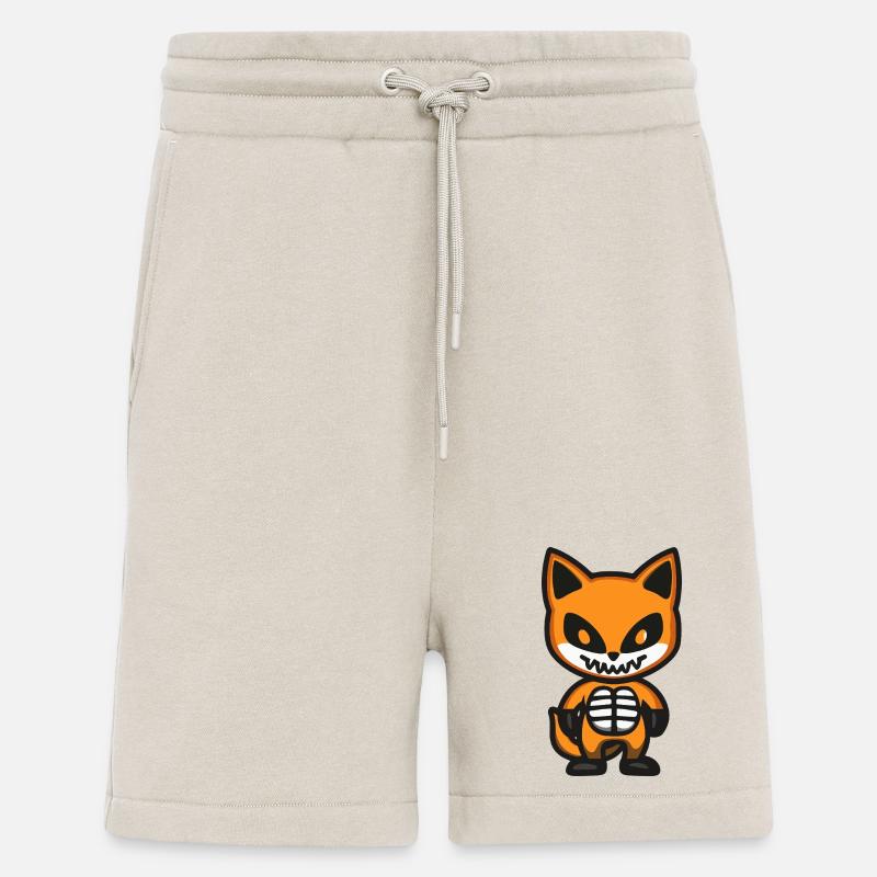 Fuchs Halloween Zombie - Shorts - made by SPREAD - WARM CLAY