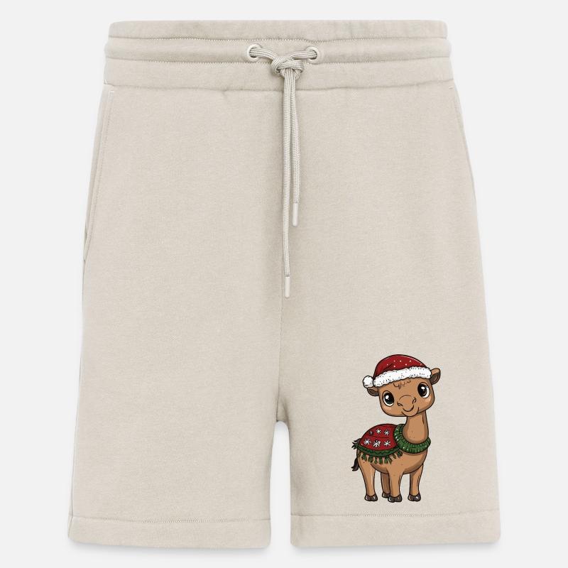 Kamel Weihnachten Xmas - Shorts - made by SPREAD - WARM CLAY