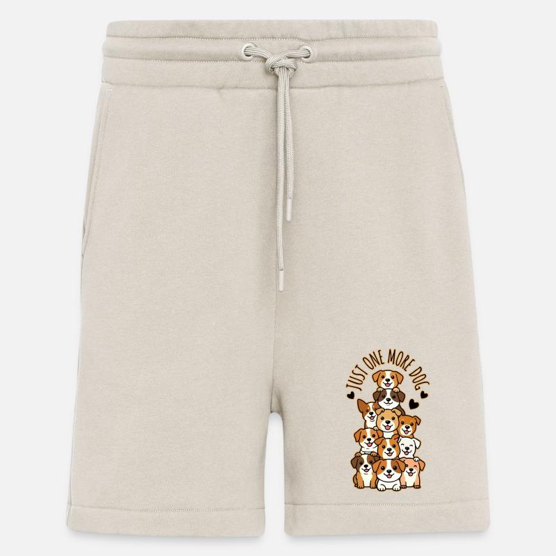 Nur noch ein Hundestapel - Shorts - made by SPREAD - WARM CLAY