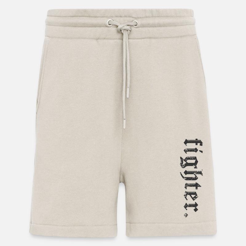 FischerS fighter. grau mit Muster - Shorts - made by SPREAD - WARM CLAY
