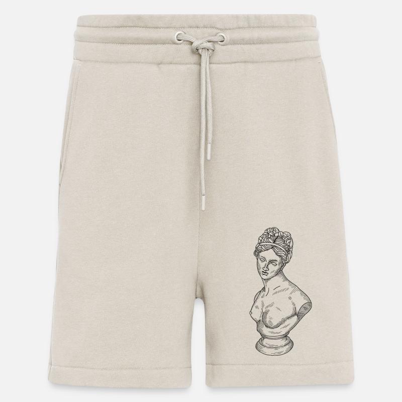 Buste - Short bio décontracté fabriqué en UE - WARM CLAY