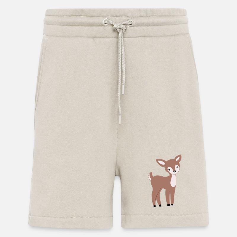 Süßes Rehkitz Bambi - Shorts - made by SPREAD - WARM CLAY
