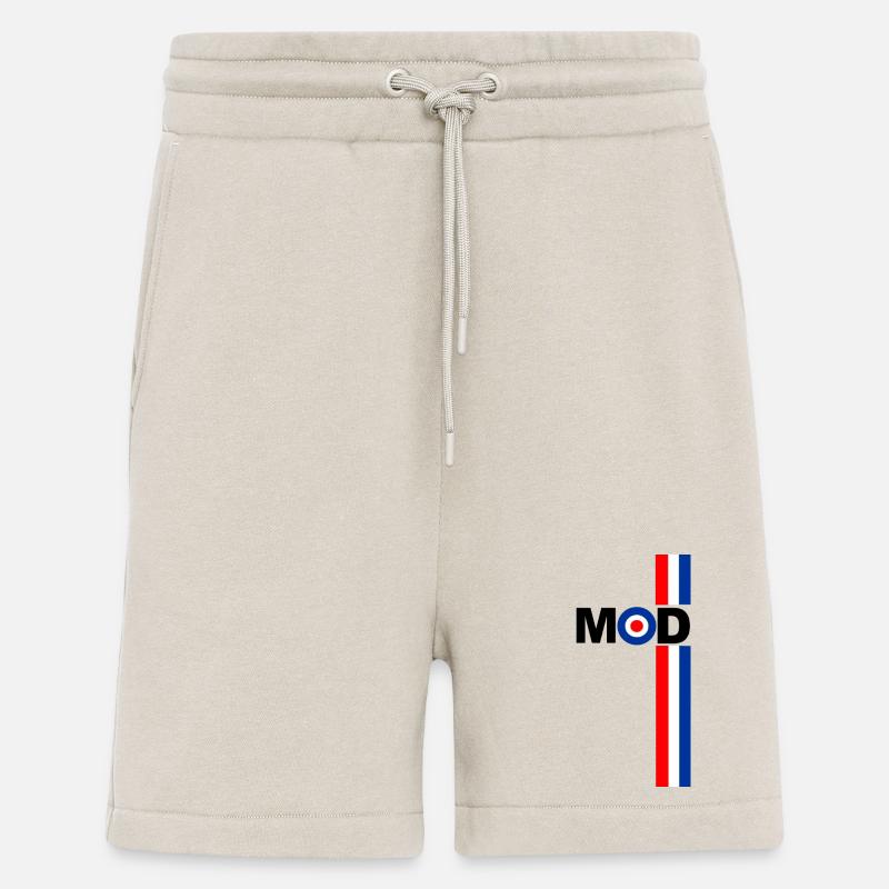 MOD TARGET RWB STREIFEN DESIGN - Shorts - made by SPREAD - WARM CLAY