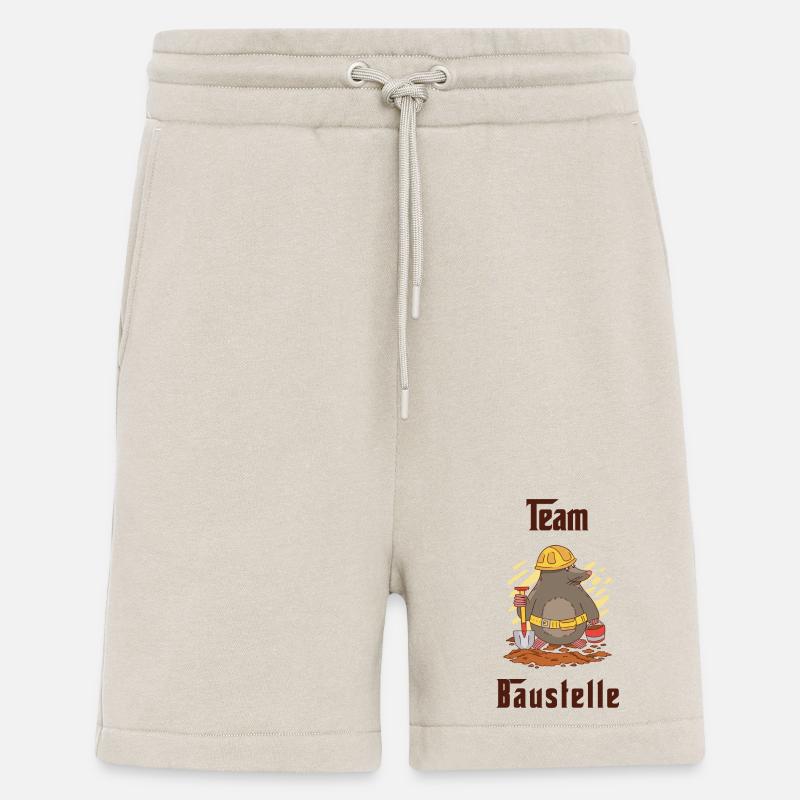 Team Baustelle - Shorts - made by SPREAD - WARM CLAY