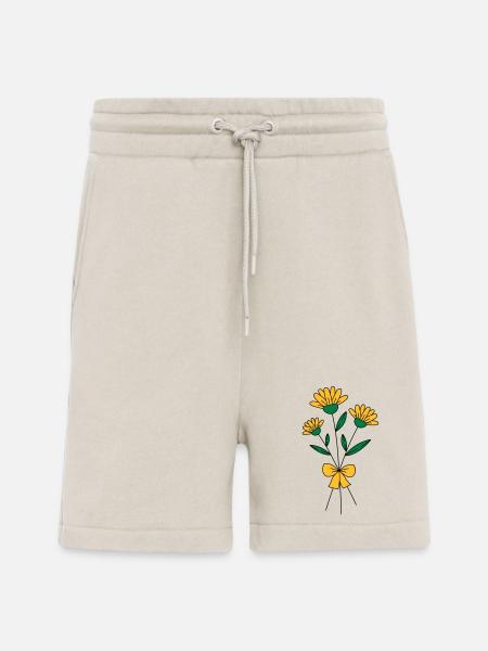 Blumenstrauss dreifarbig - Shorts - made by SPREAD - WARM CLAY