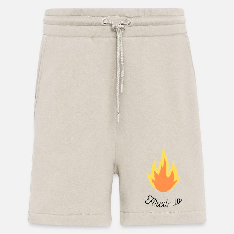Fired-up - Short bio décontracté fabriqué en UE - WARM CLAY