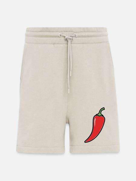Chili Schote Scharf Comic - Shorts - made by SPREAD - WARM CLAY