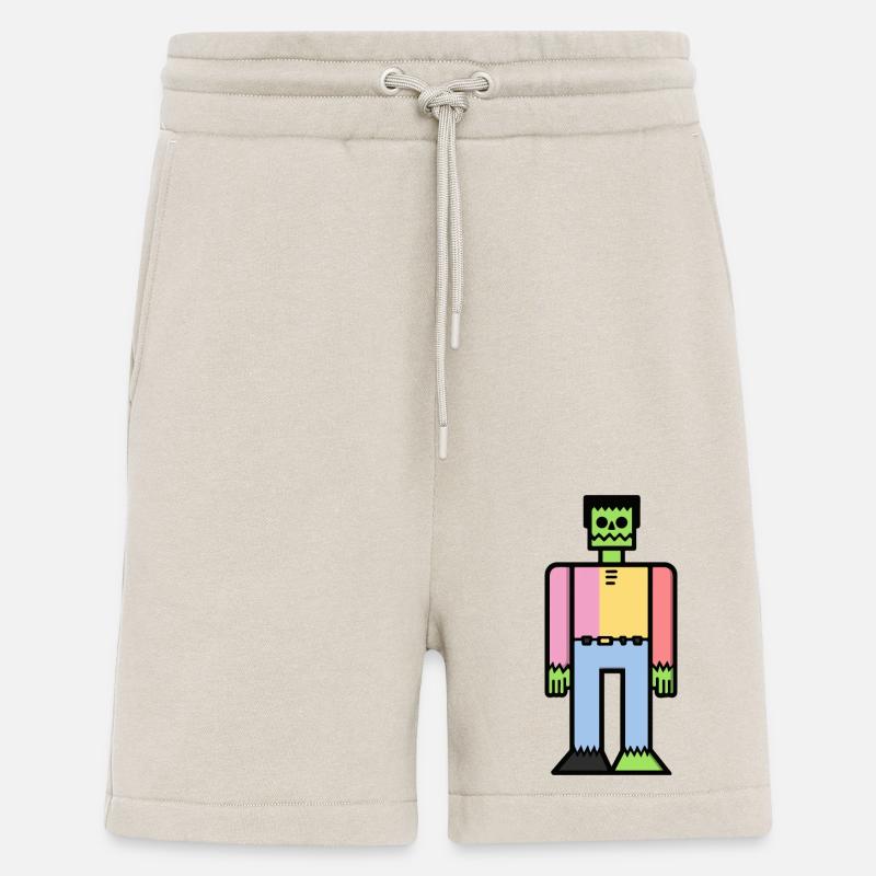 Zombie Halloween Bunt - Shorts - made by SPREAD - WARM CLAY