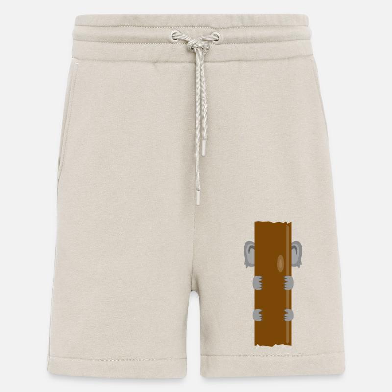 Koala hinter Baum - Shorts - made by SPREAD - WARM CLAY