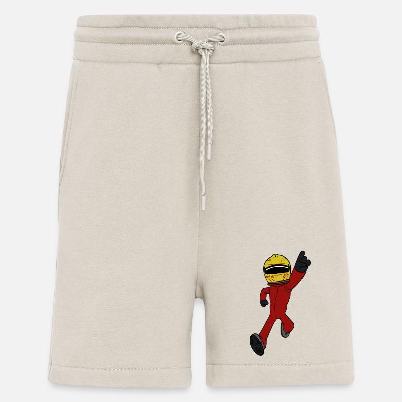 pilote de course - Short bio décontracté fabriqué en UE - WARM CLAY