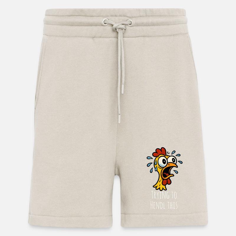 Trying to Hendl this Spruch - Shorts - made by SPREAD - WARM CLAY