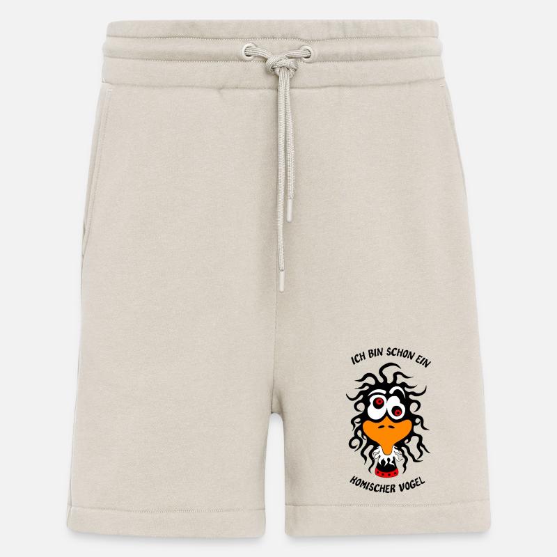 Ich bin schon ein komischer Vogel - Shorts - made by SPREAD - WARM CLAY