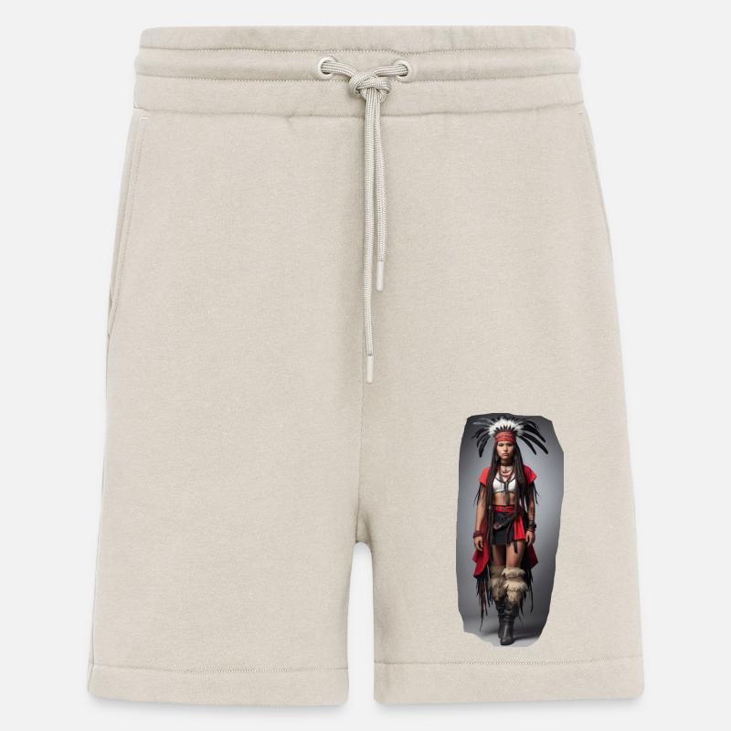 Indianer Mädchen - Shorts - made by SPREAD - WARM CLAY