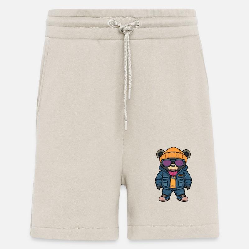 Bär Winter Comic - Shorts - made by SPREAD - WARM CLAY