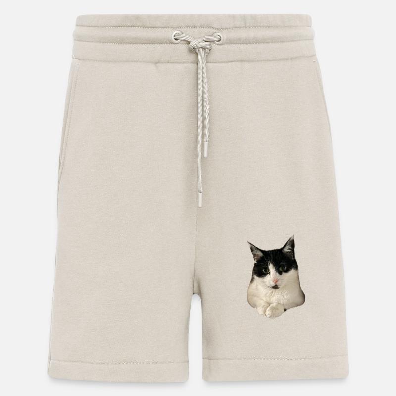chat chat super mignon - Short bio décontracté fabriqué en UE - WARM CLAY