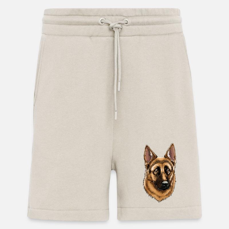 German Shepherd - Shorts - made by SPREAD - WARM CLAY
