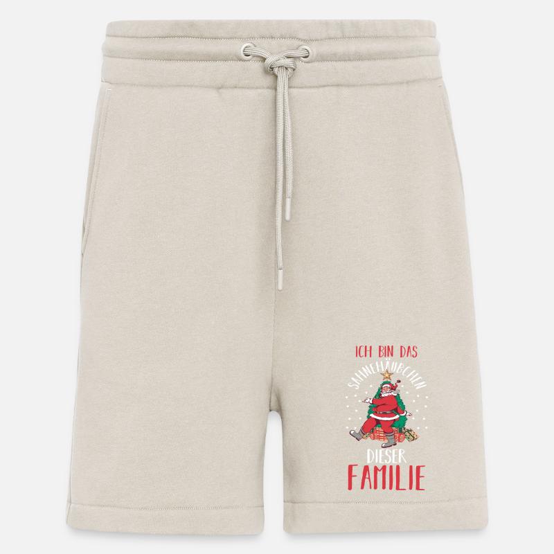 Noël du Père Noël - Short bio décontracté fabriqué en UE - WARM CLAY