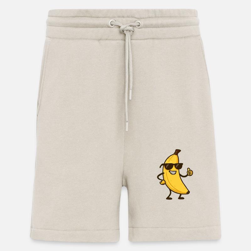 Banana Comic - Shorts - made by SPREAD - WARM CLAY