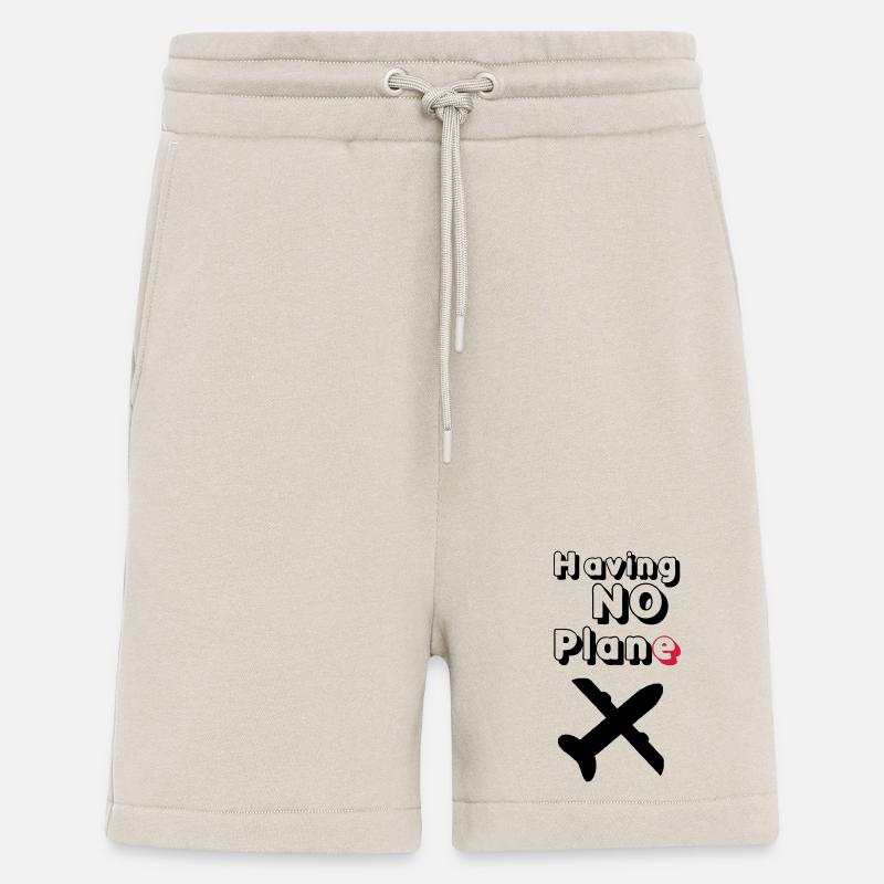 Having no Plane Geschenk - Shorts - made by SPREAD - WARM CLAY