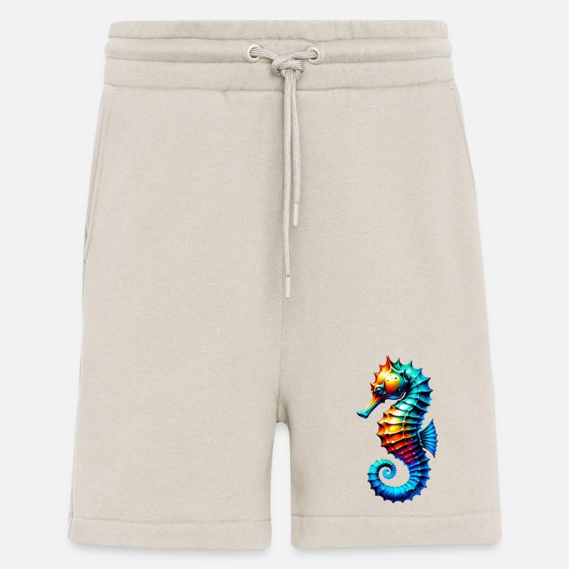 Hippocampe - Short bio décontracté fabriqué en UE - WARM CLAY