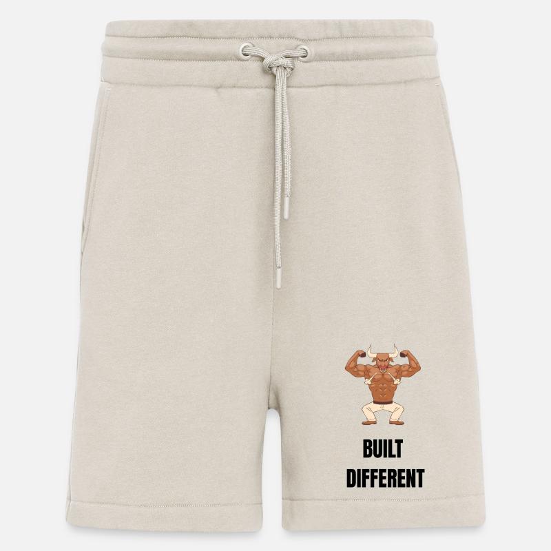 Built different - Shorts - made by SPREAD - WARM CLAY