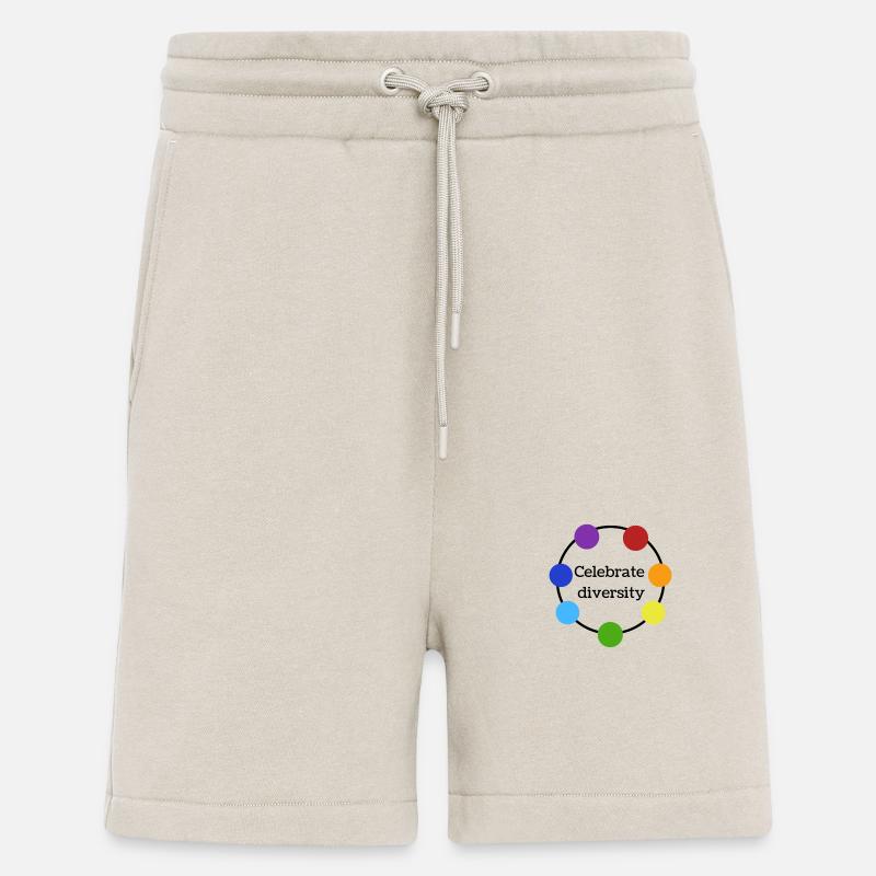 Celebrate differences - Shorts - made by SPREAD - WARM CLAY